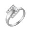 Серебряное кольцо Илария 2386062Д